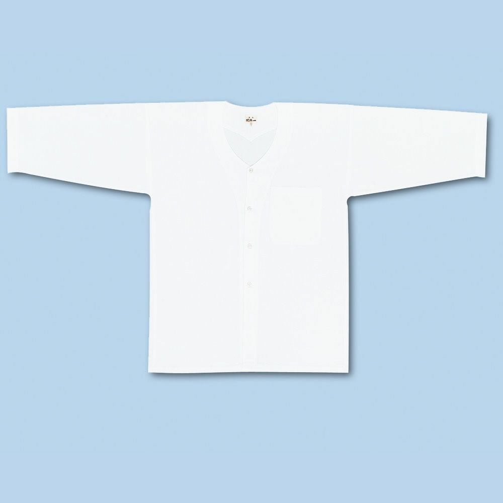 江戸一　ダボシャツ　晒（白）