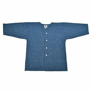 鯉口シャツ　紬