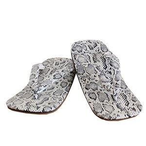 オールへび柄雪駄