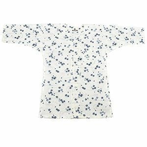 波に桜　ベージュ