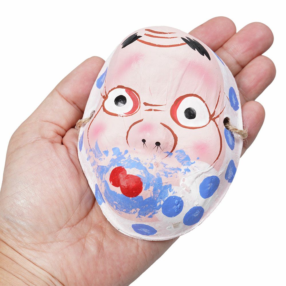 髪飾り用 ミニお面 ひょっとこ 紙製 | 祭り用品専門店の祭すみたや