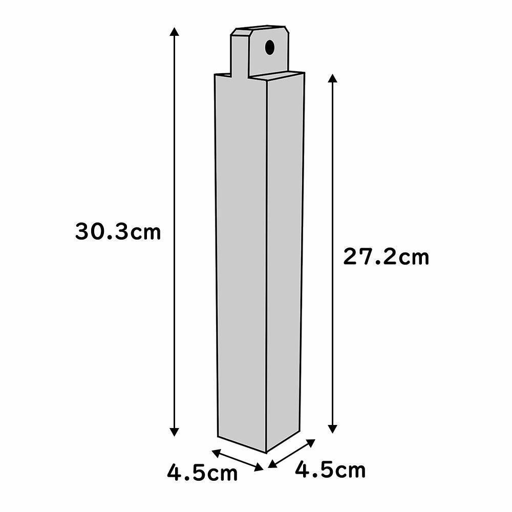 拍子木（ひょうしぎ）　素材：ブナ　長さ：30cm