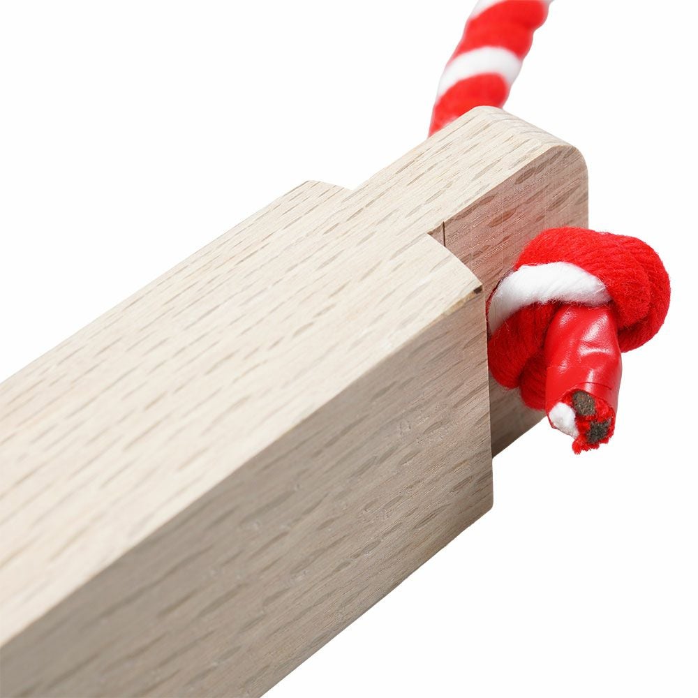 拍子木（ひょうしぎ）　素材：樫（かし）　長さ：28cm