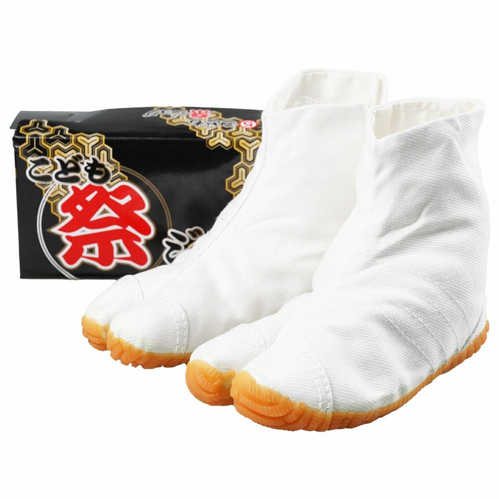丸五 こども祭りジョグ地下足袋 白 13.0cm~24.5cm | 祭り用品 丸五 こども祭りジョグ地下足袋 白 13.0cm~24.5cm | 祭り用品