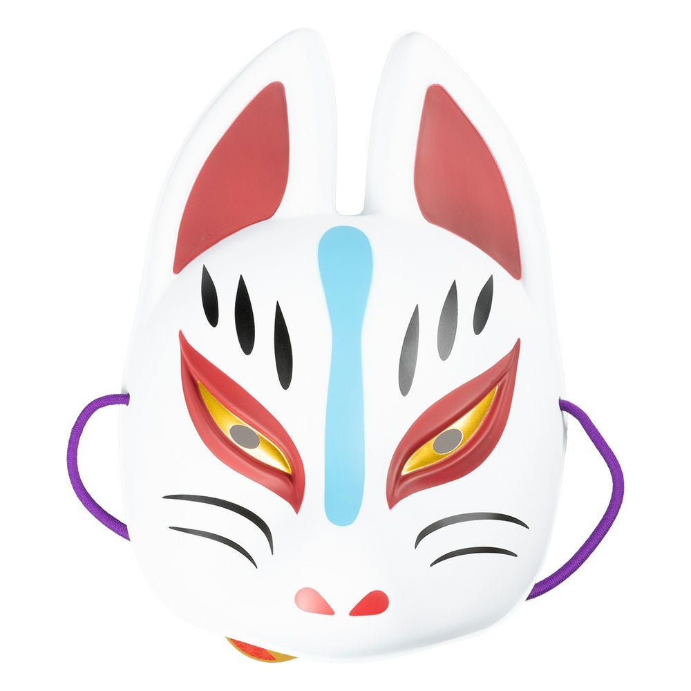 お面 狐（きつね） 半面 樹脂製 | 祭り用品専門店の祭すみたや