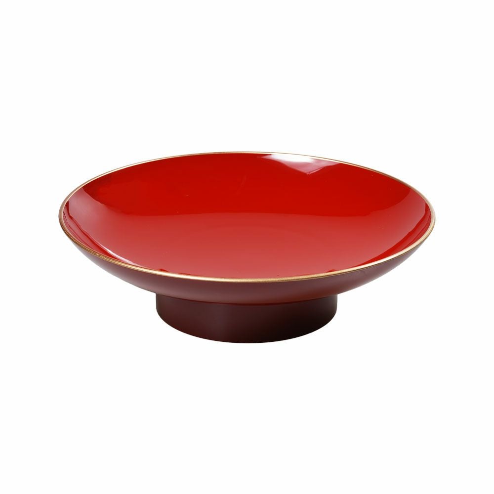 Lagoon Moderno 赤　14枚　24cm 8寸朱盃 朱天金 直径：約23.5cm | 祭り用品専門店の祭すみたや