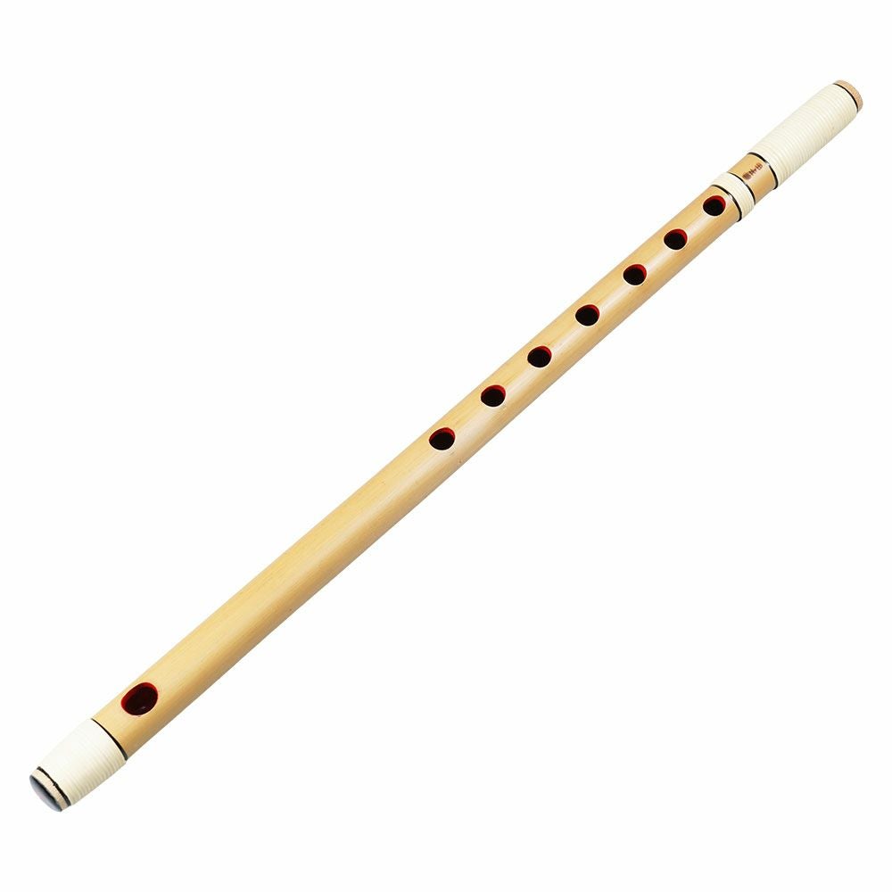 紫山　獅子田　籐両巻篠笛　7穴5本調子