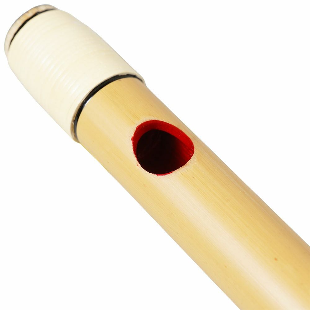 紫山　獅子田　籐両巻篠笛　6穴7本調子