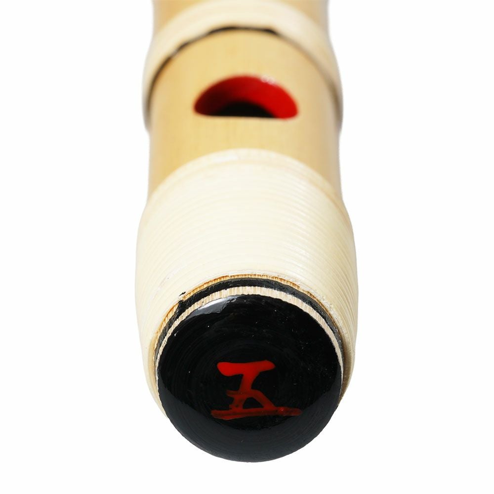 紫山　獅子田　籐本重巻篠笛　6穴5本調子