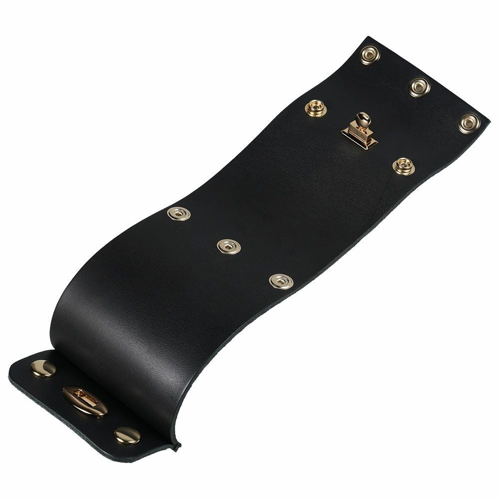 本革製　信号ラッパホルダー　黒色