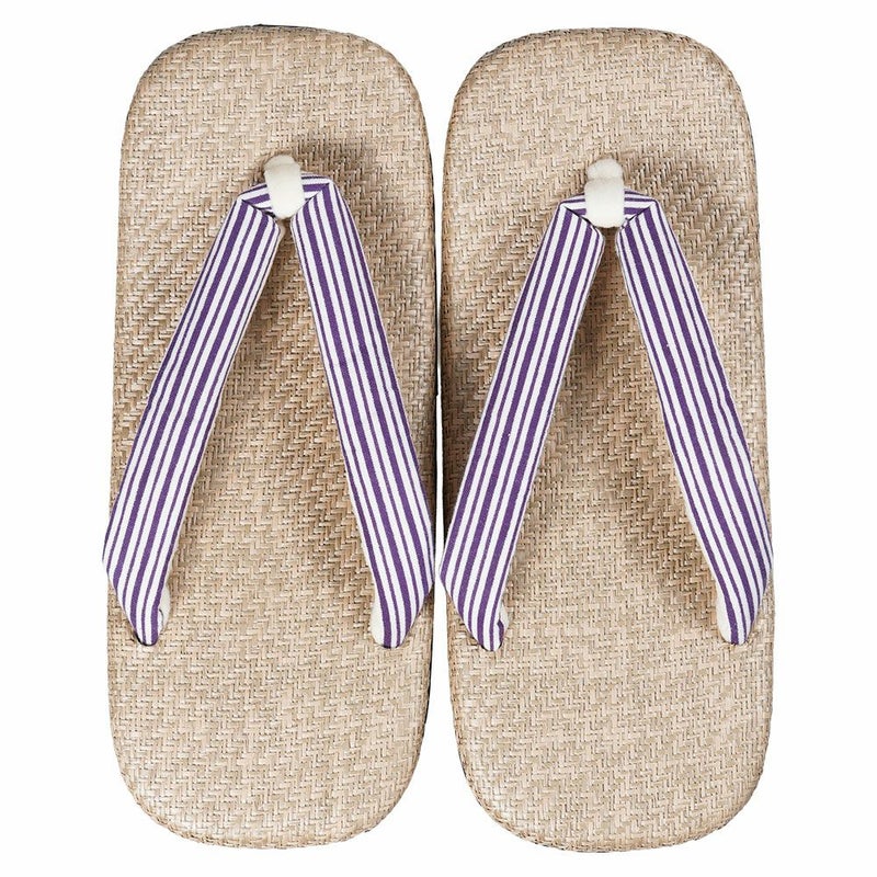 パナマ雪駄　P001　Lサイズ　雪駄底金具付き