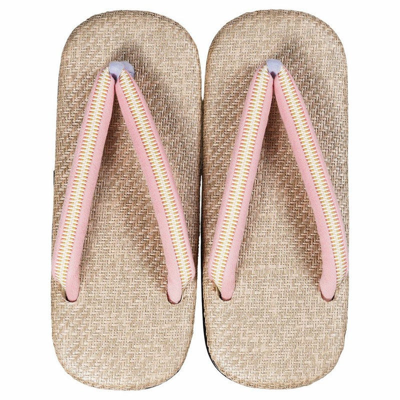 パナマ雪駄　P004　Mサイズ　雪駄底金具付き