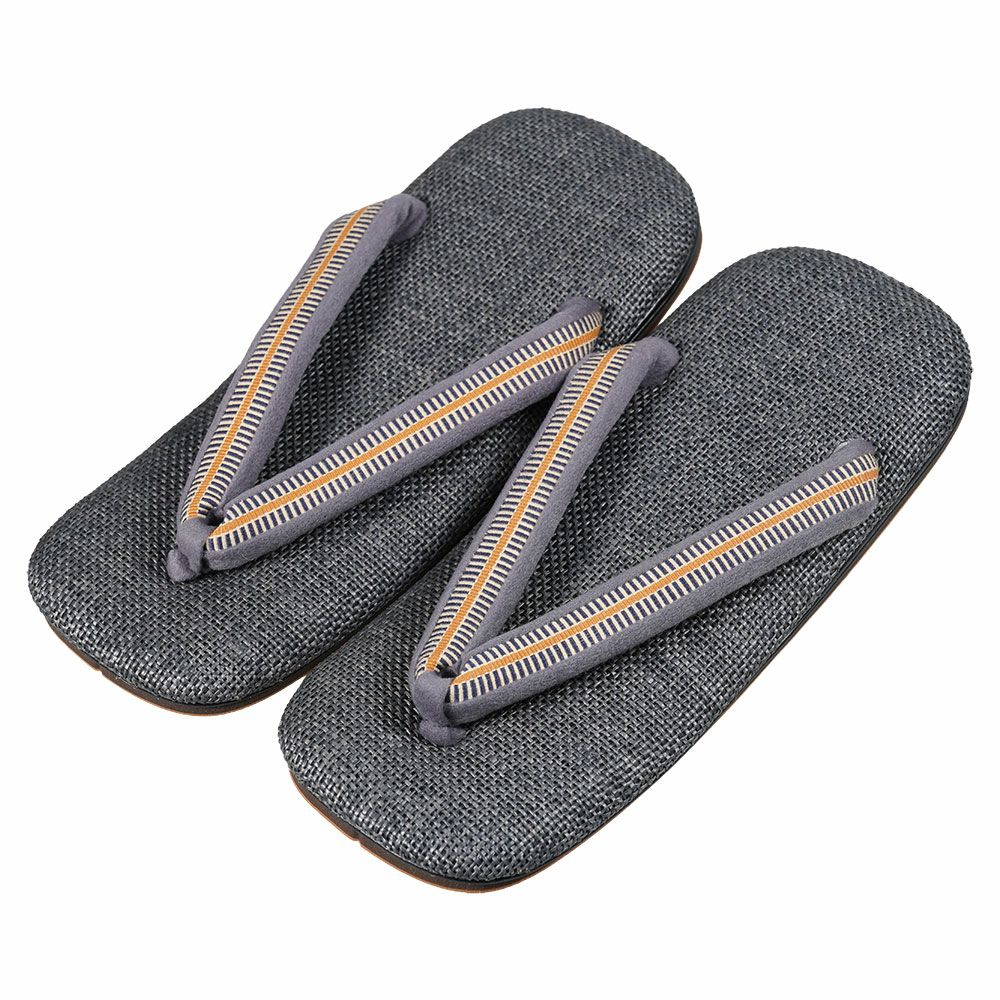 ラタン雪駄　R001　Lサイズ　雪駄底金具付き