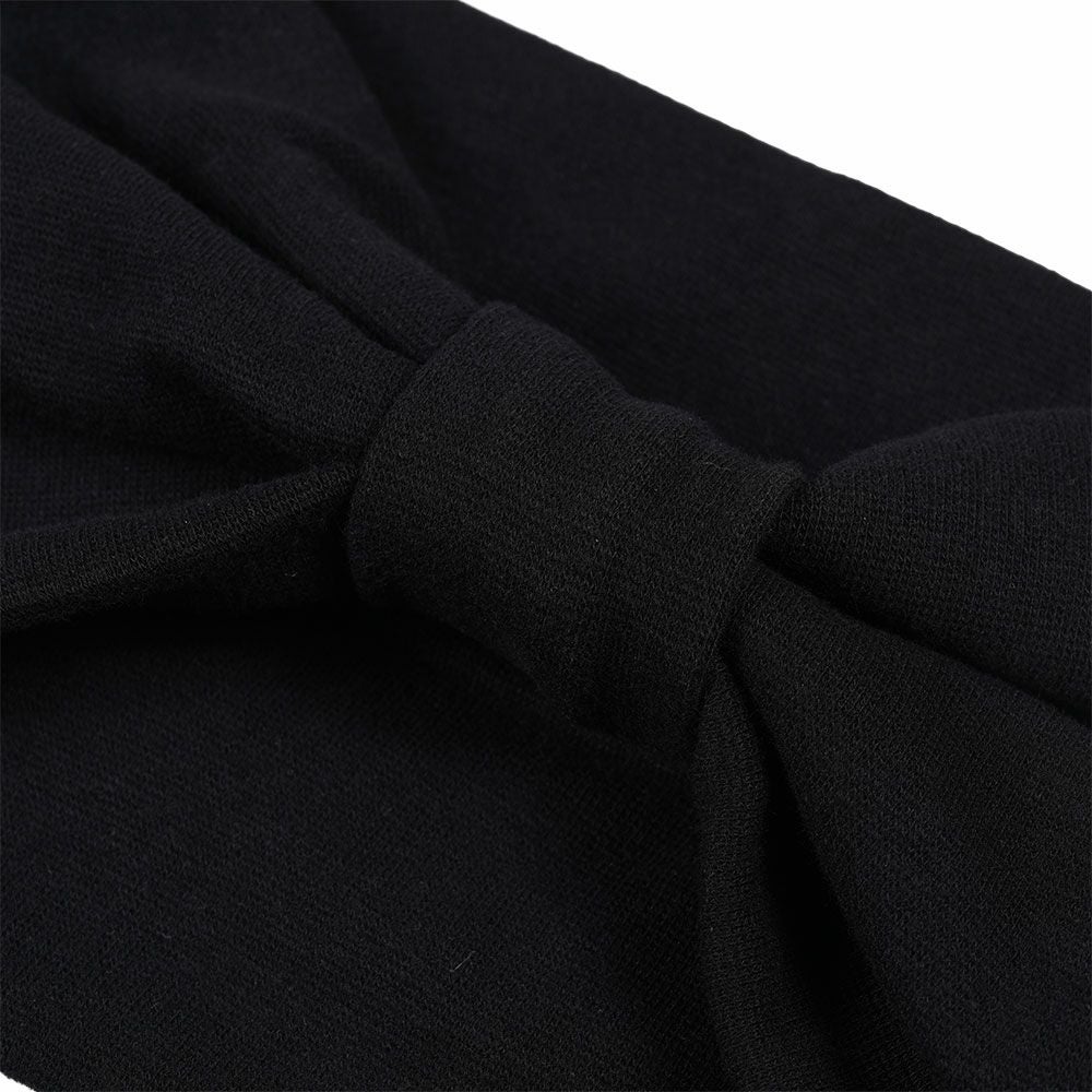 子供用　ワンタッチ巻き帯　真っ黒