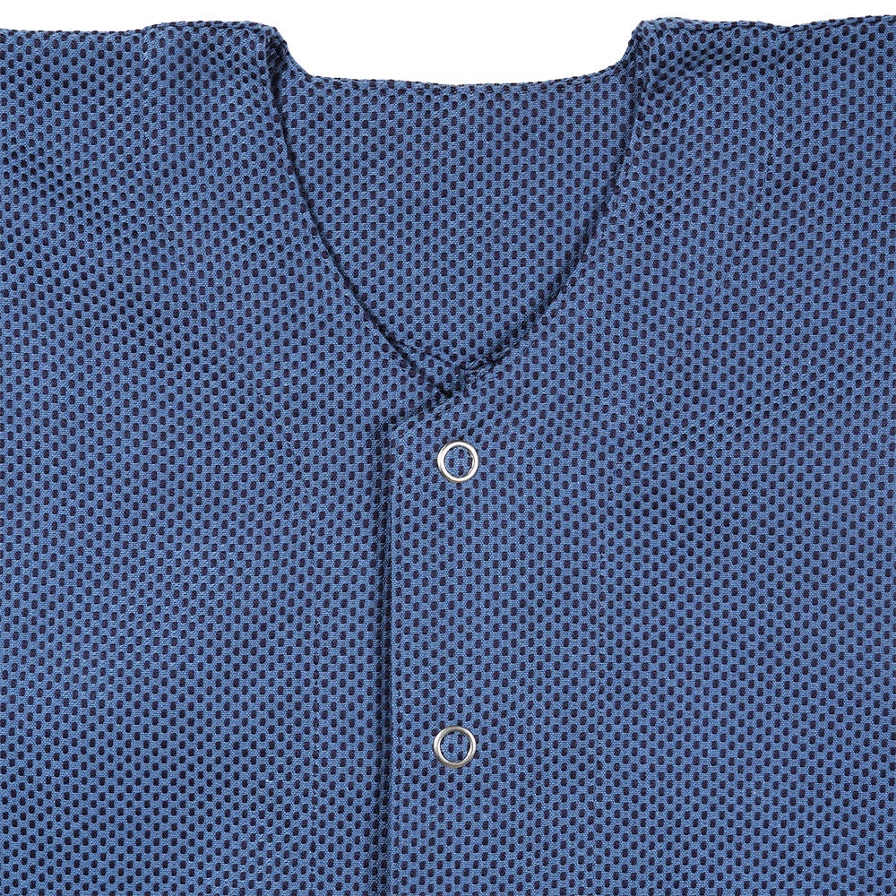 お祭りロンパース　浅葱刺子　0号