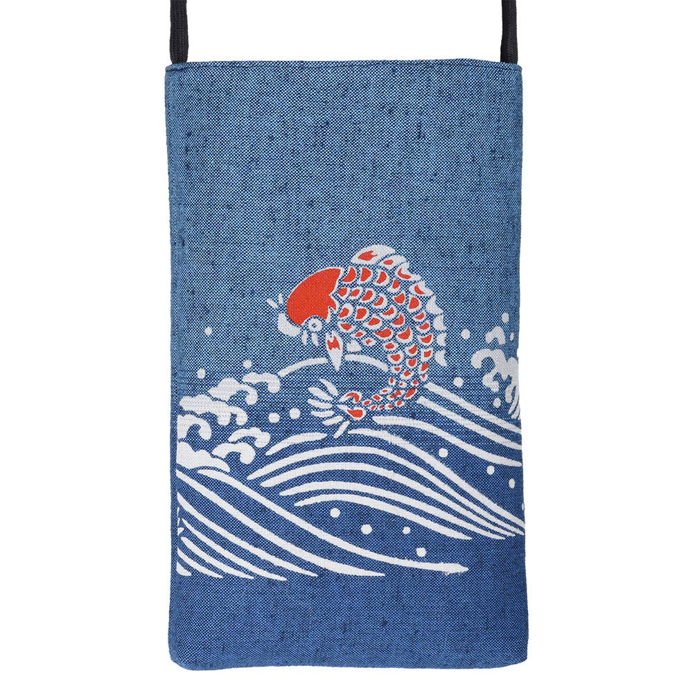 かつお縞 掛守 ポシェット 荒磯