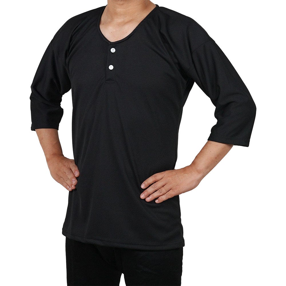 お祭り専用 Ｔシャツ 黒色 吸水速乾 Sサイズ