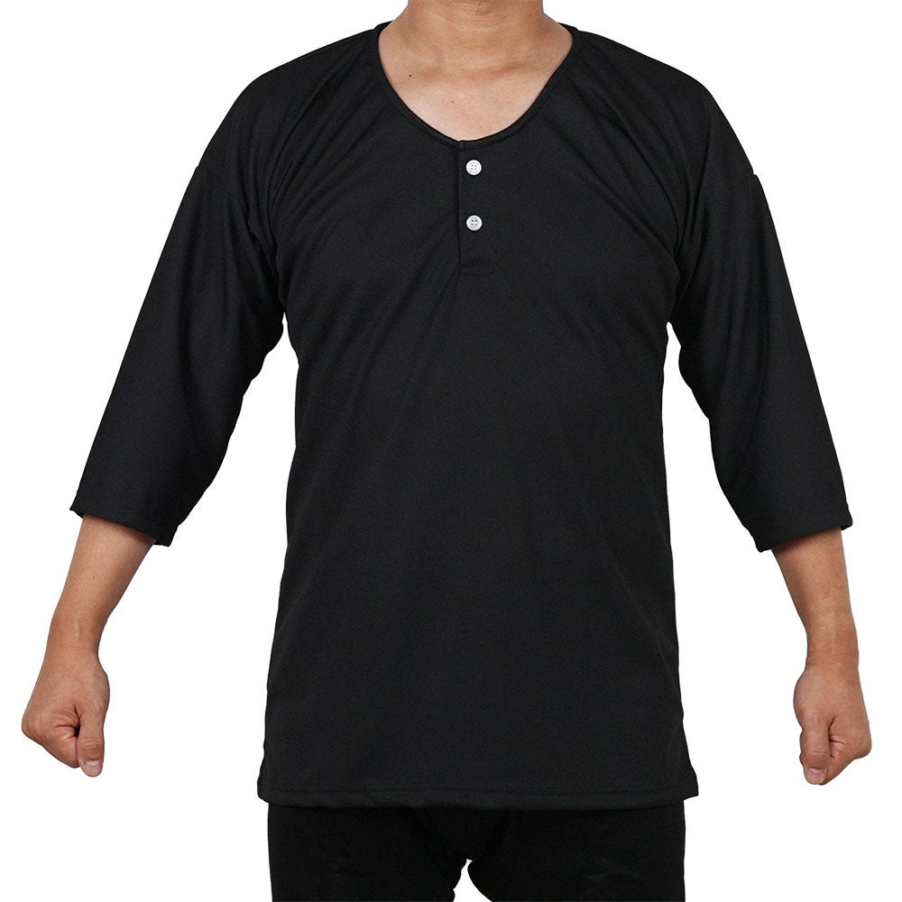 お祭り専用 Ｔシャツ 黒色 吸水速乾 Lサイズ