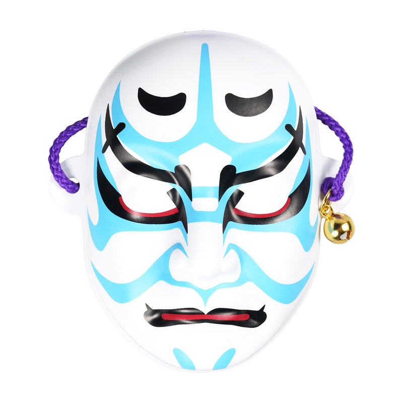 ミニお面 歌舞伎 公家荒