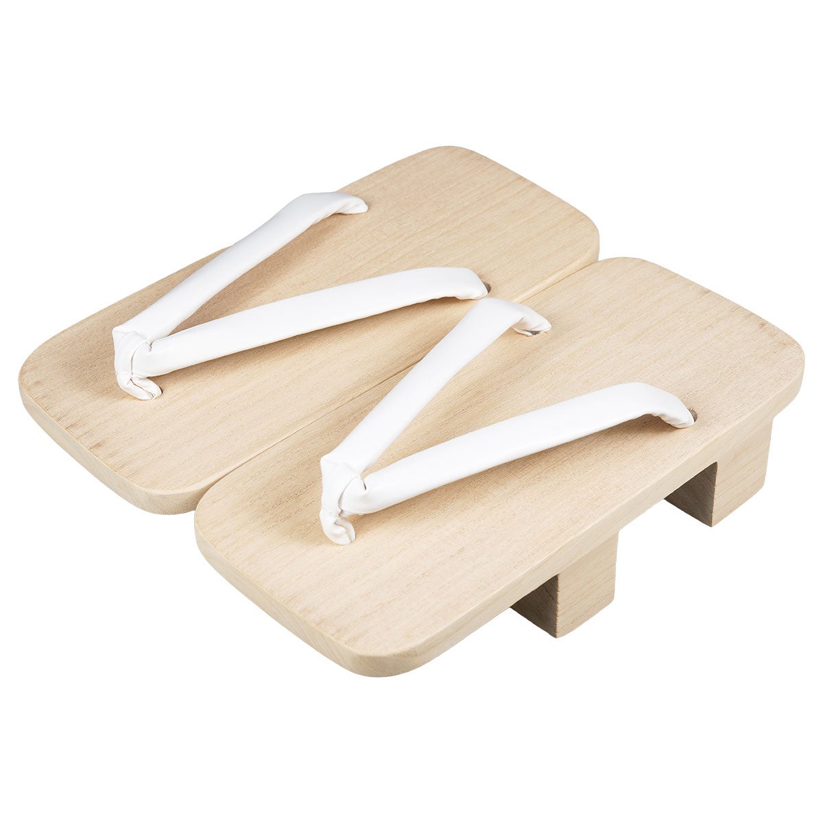 男桐矢張下駄 二枚歯 男性用 白鼻緒 LLサイズ 26.0cm～28.0cm用